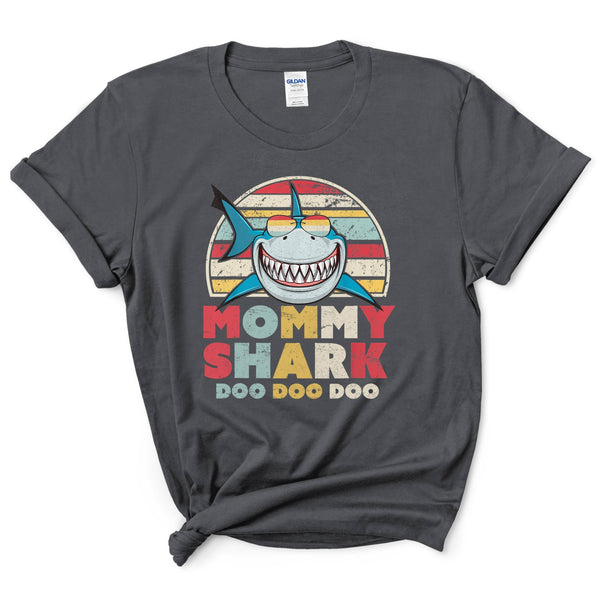 Vintage Mommy Shark Shirt