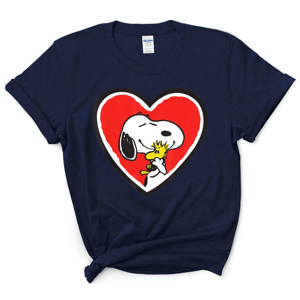 Love Snoopy And Woodstock Shirt