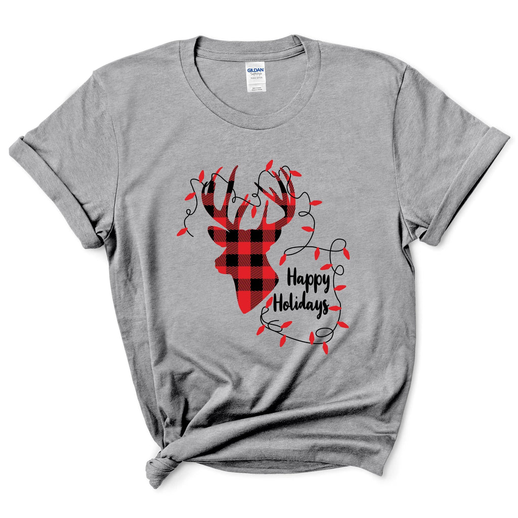 Happy Holiday Deer Shirt