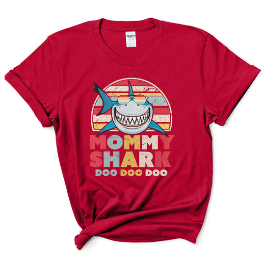 Vintage Mommy Shark Shirt