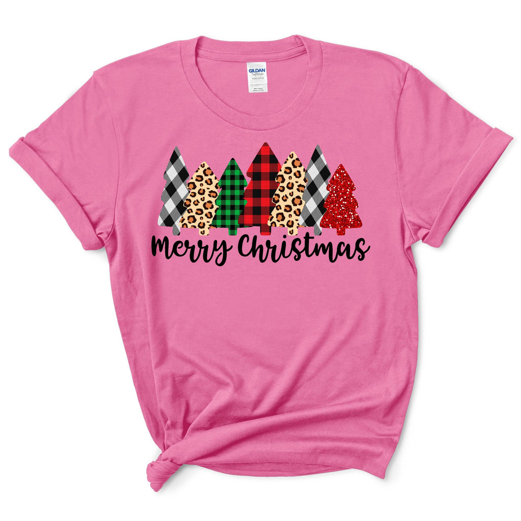 Leopard Christmas Tree Shirt