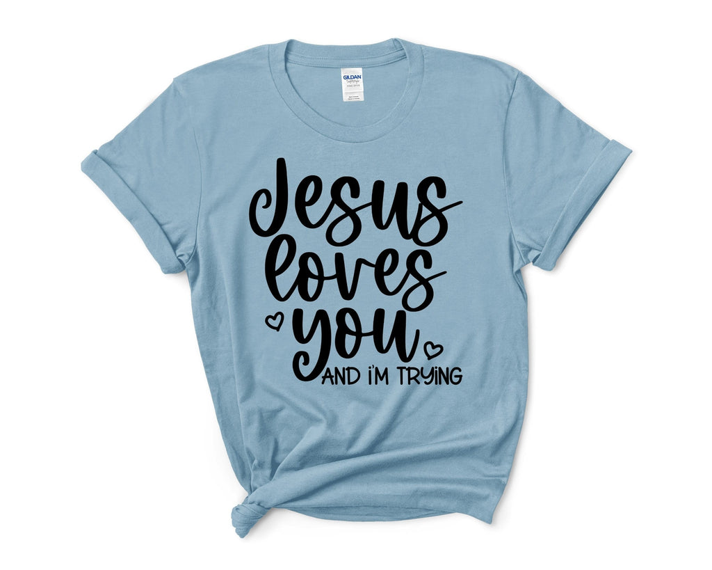 Jesus Loves You, Jesus Love, Jesus T-Shirt, Christian T Shirts, Faith Shirts, Church Gifts, Believer, Unisex Shirts, Women's Shirts