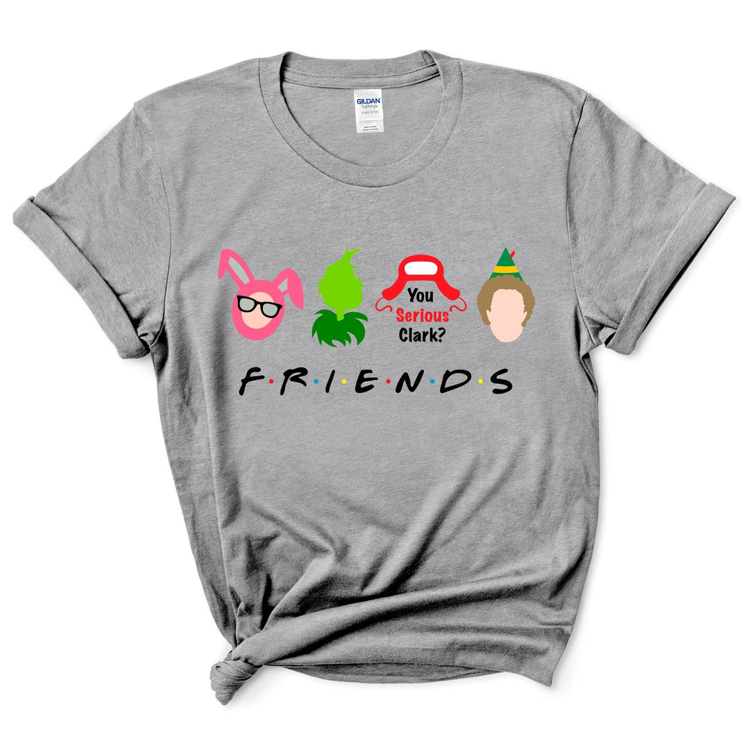 Christmas Friends Movie T-Shirt
