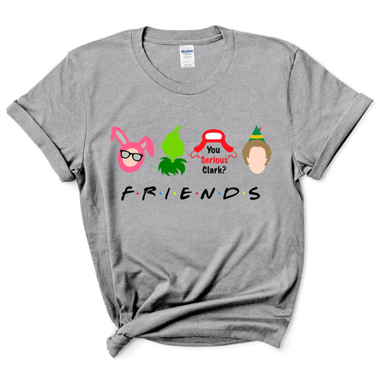 Christmas Friends Movie T-Shirt