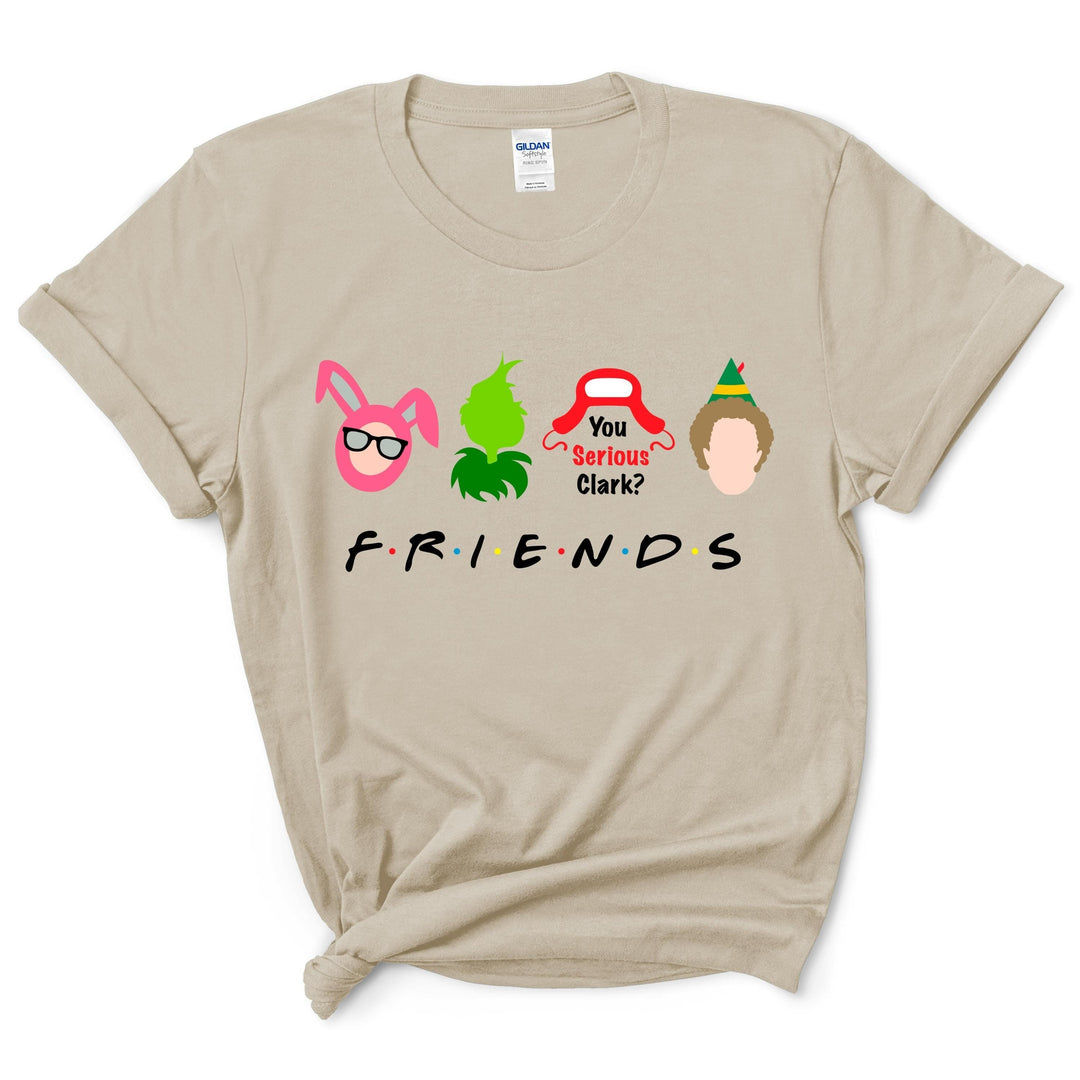 Christmas Friends Movie T-Shirt