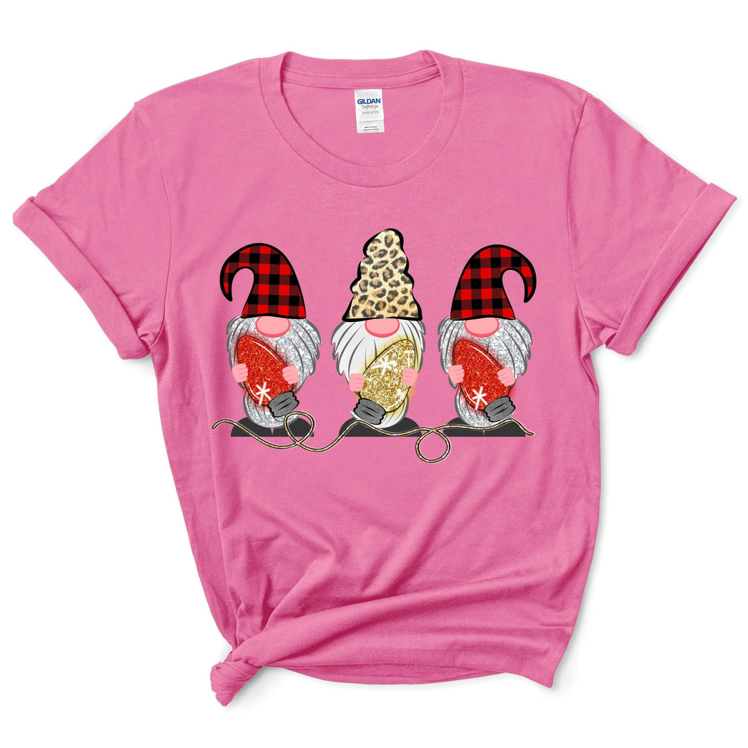 Gnomes with festoon lights