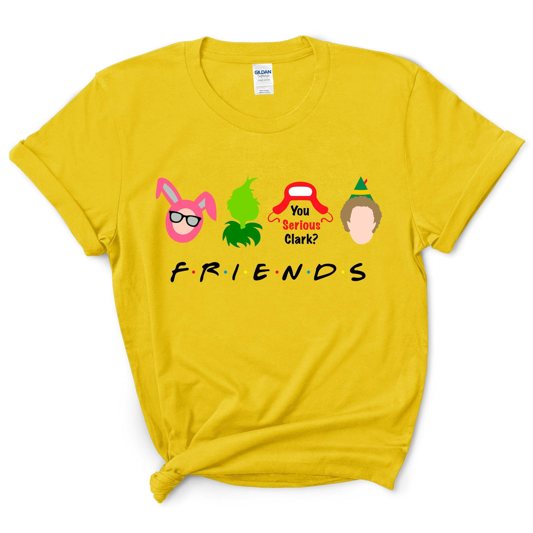 Christmas Friends Movie T-Shirt