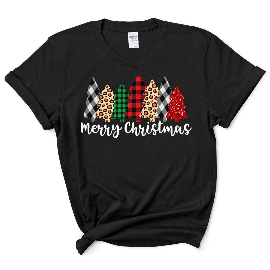 Leopard Christmas Tree Shirt