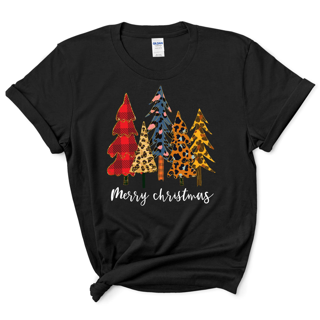 Merry Christmas Leopard Trees