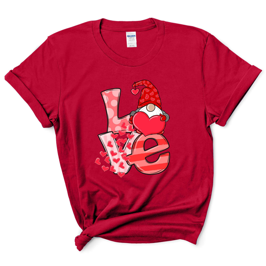 Valentines Day Gnome Love Shirt