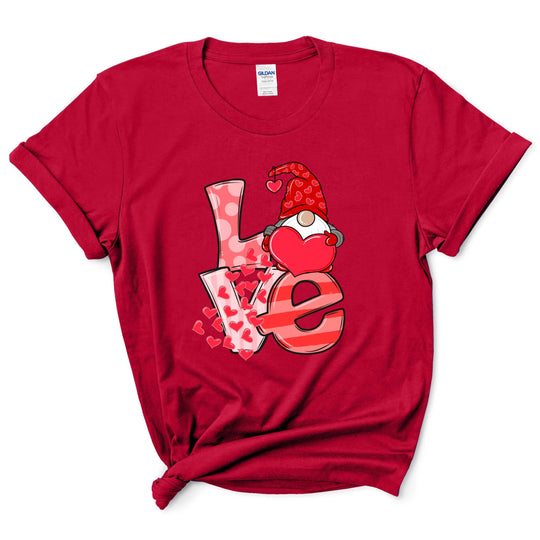 Valentines Day Gnome Love Shirt
