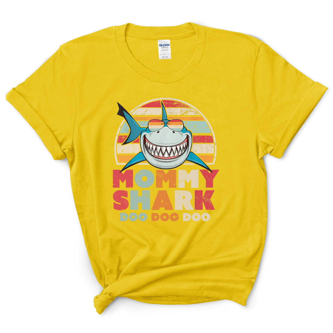 Vintage Mommy Shark Shirt