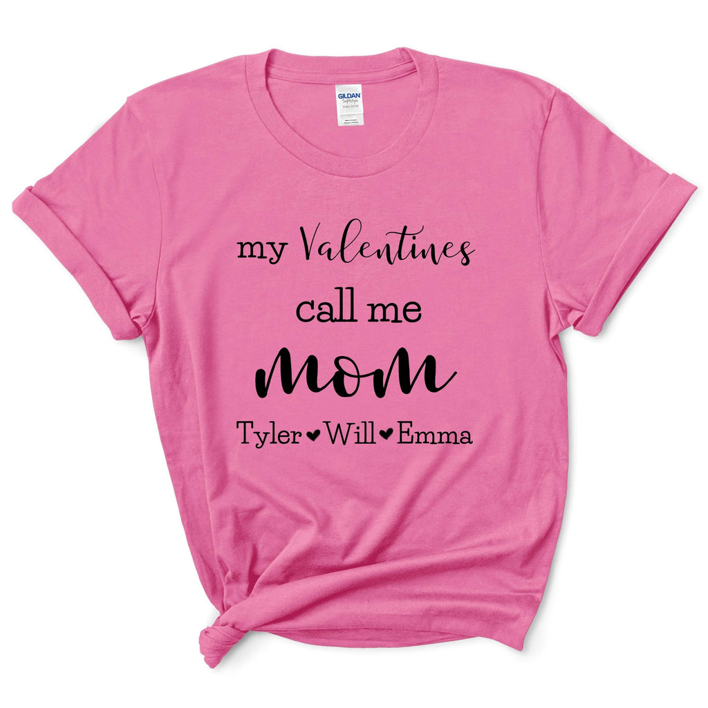Custom Valentines Day Mom Shirt
