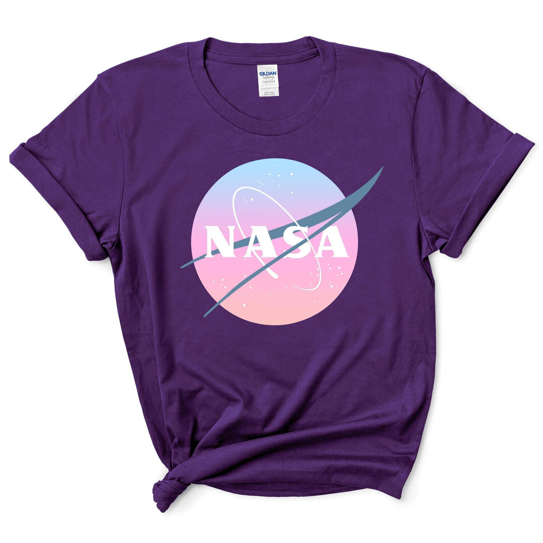 Pastel Nasa Logo Shirt