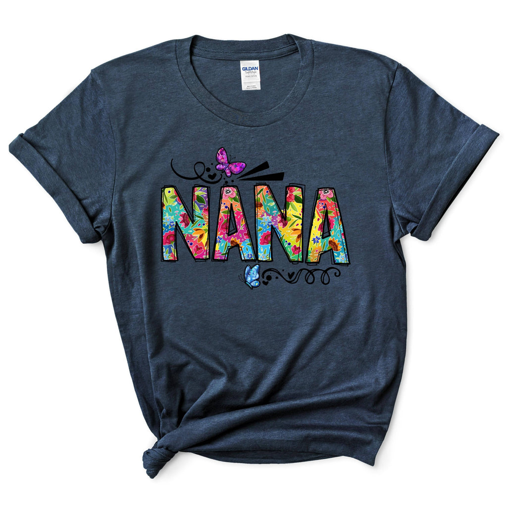 Floral Nana Gift Shirt