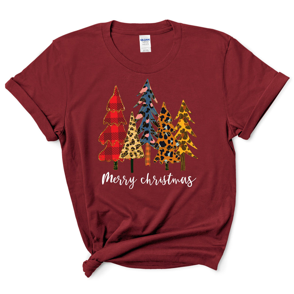 Merry Christmas Leopard Trees