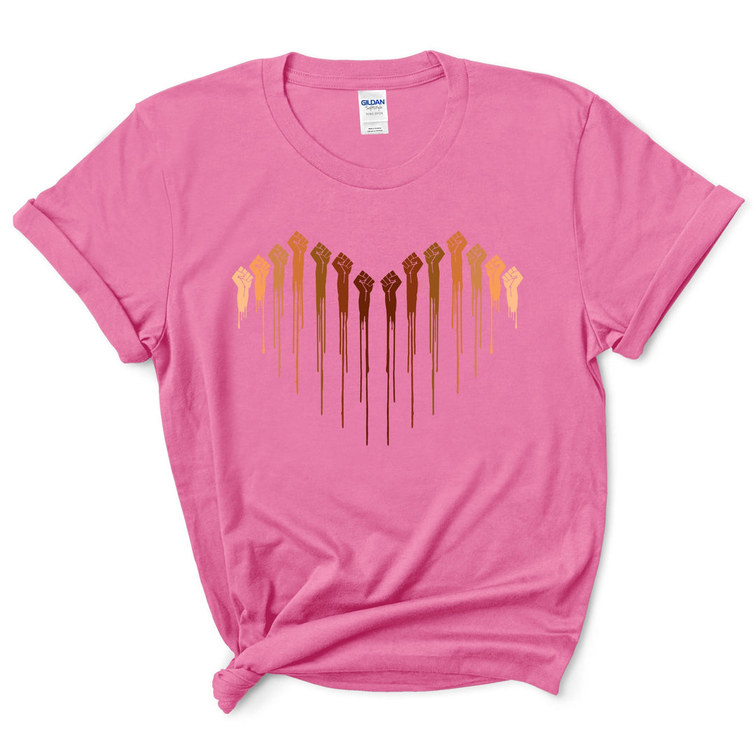 Raised Fist Heart Shirt