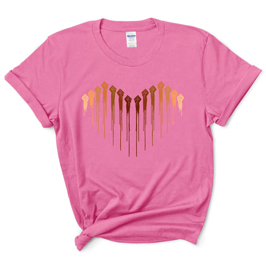 Raised Fist Heart Shirt