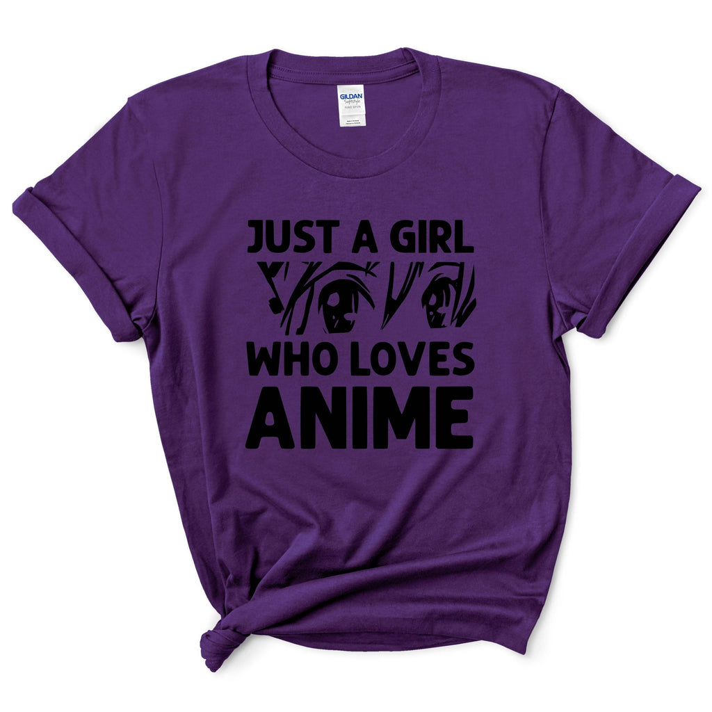 Girl Who Loves Anime Shirt