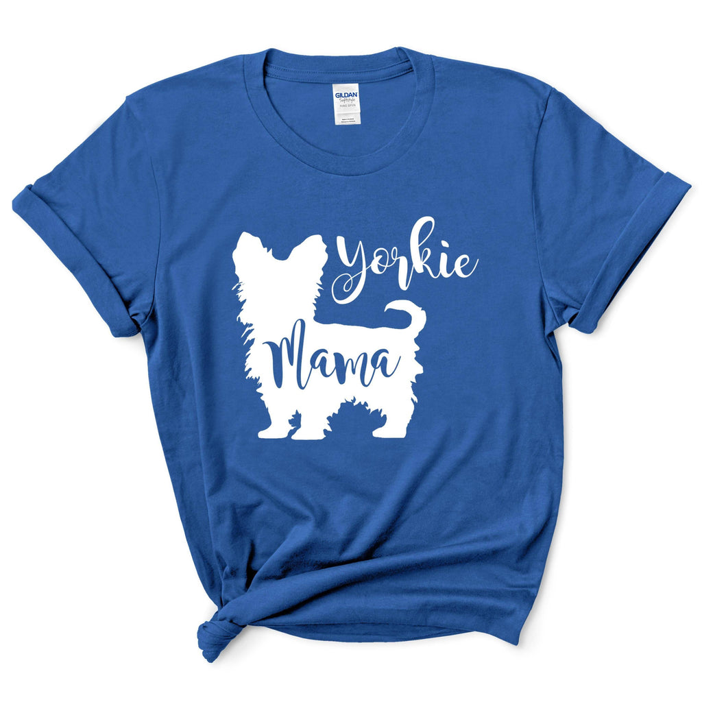 Yorkie Mama Shirt Gift For Dog Mom