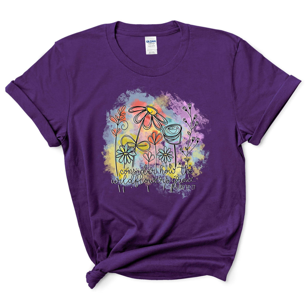 Consider How The Wildflowers Grow Shirt