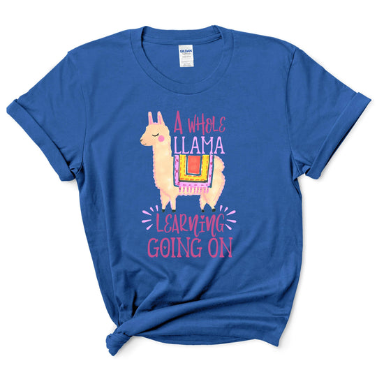 A Whole Llama Goin On Shirt