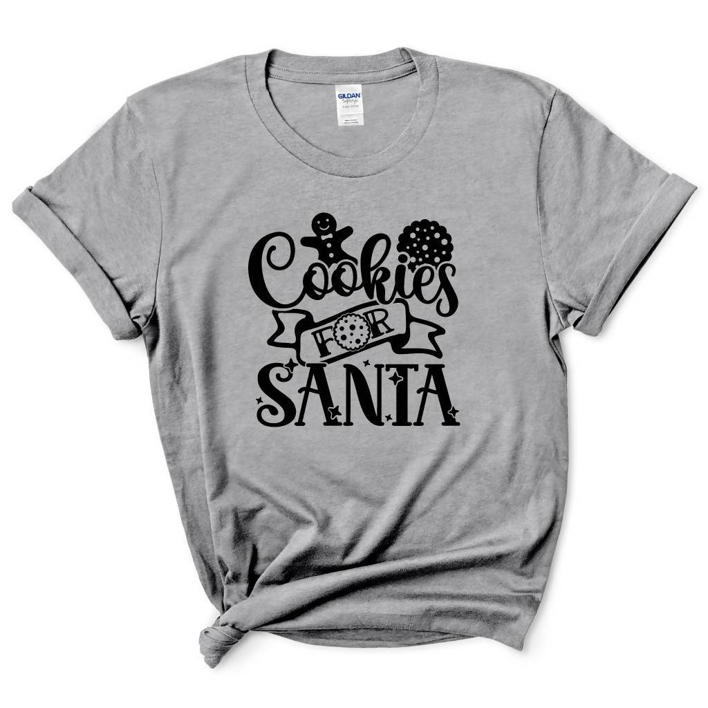Cookies For Santa Christmas Shirt