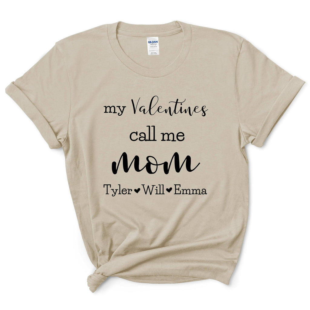 Custom Valentines Day Mom Shirt