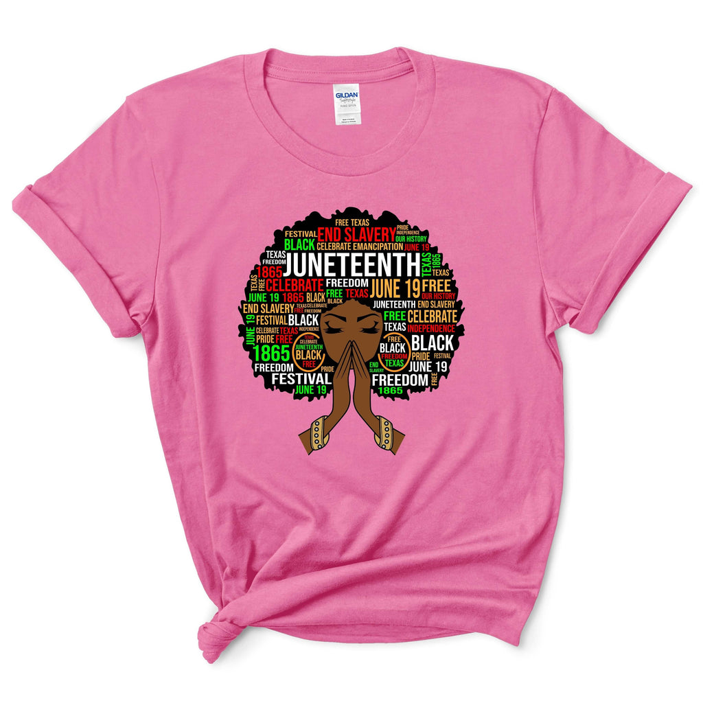Juneteenth Black Woman 1865 Shirt