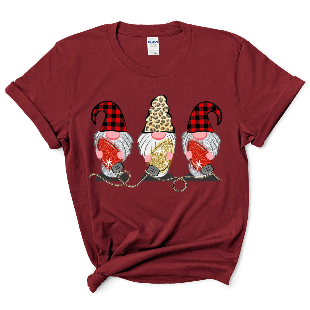 Gnomes with festoon lights