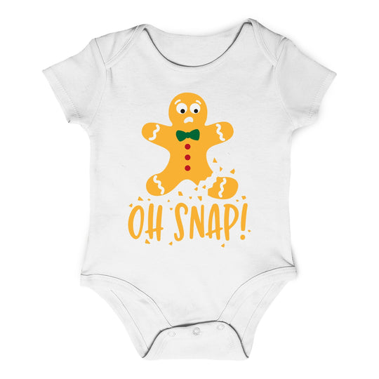 Oh Snap Christmas Baby Bodysuit