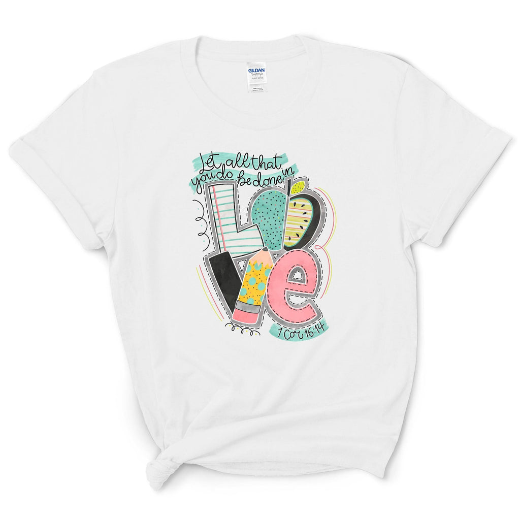 1 Corinthians Scripture Teacher Shirt