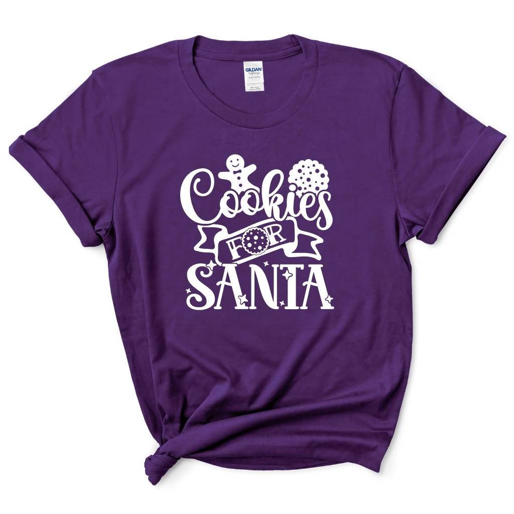 Cookies For Santa Christmas Shirt