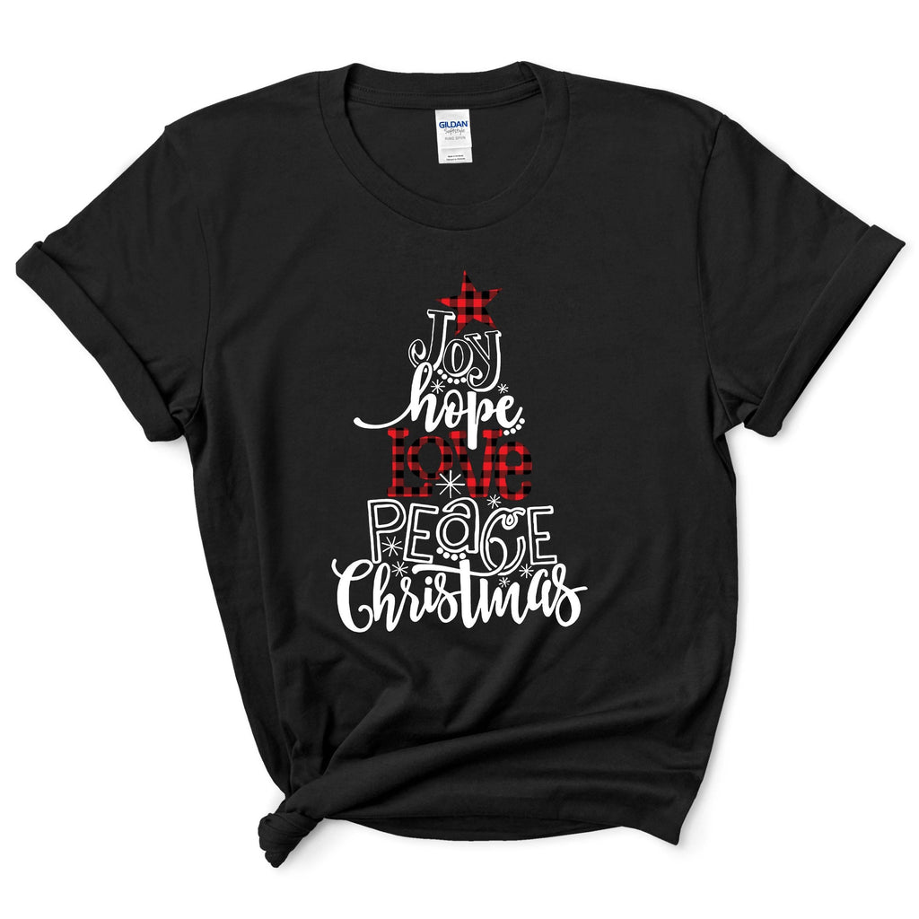 Joy Hope Love Peace Christmas Shirt