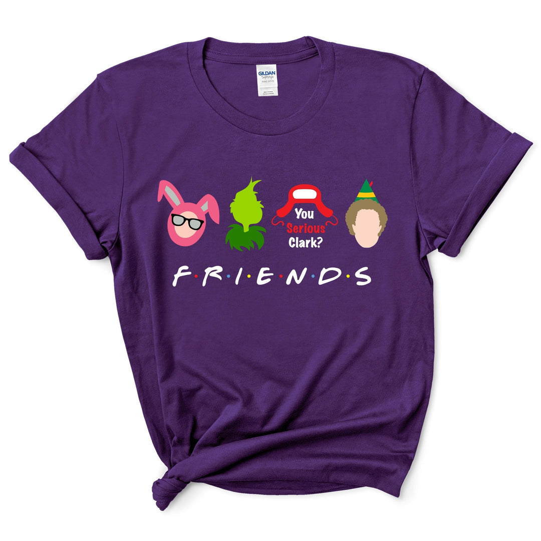 Christmas Friends Movie T-Shirt