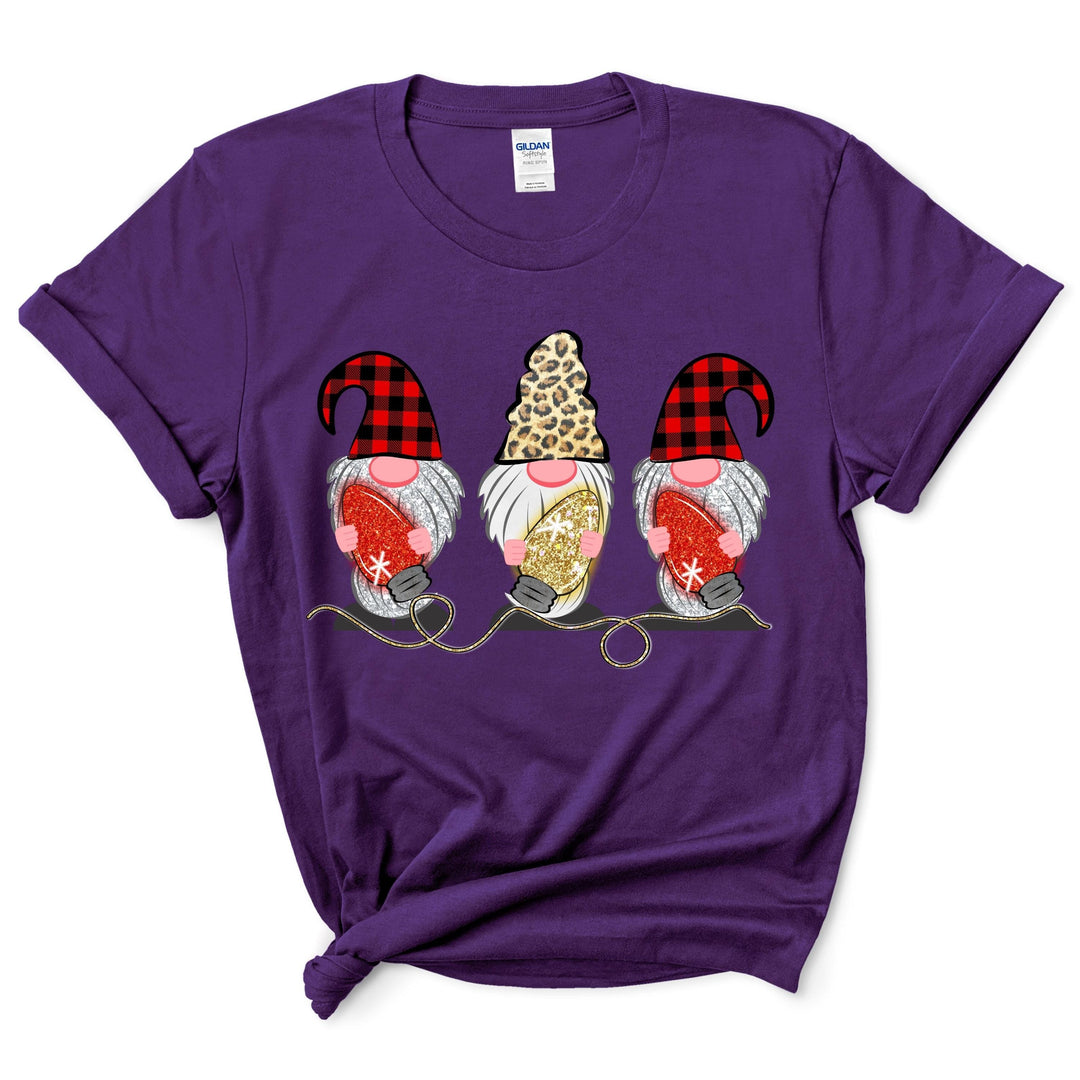 Gnomes with festoon lights