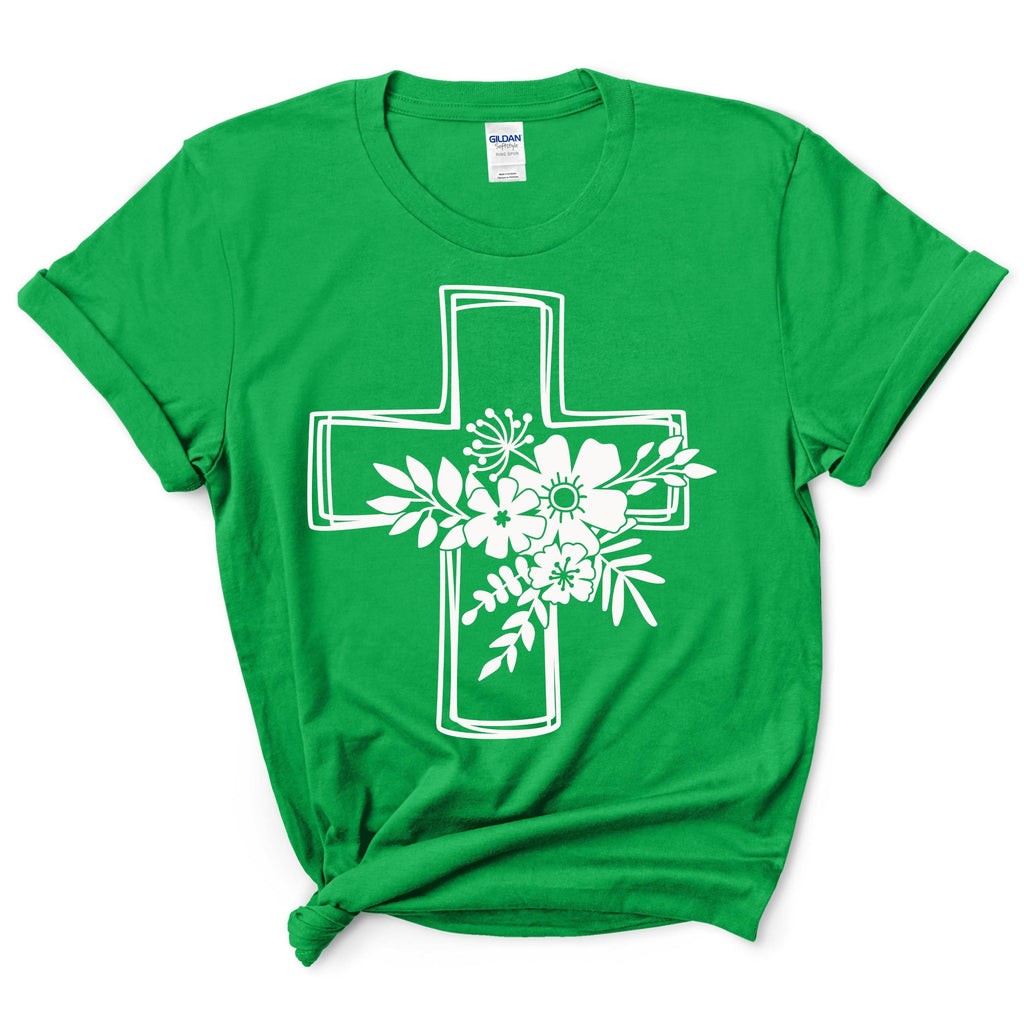 Floral Cross Shirt