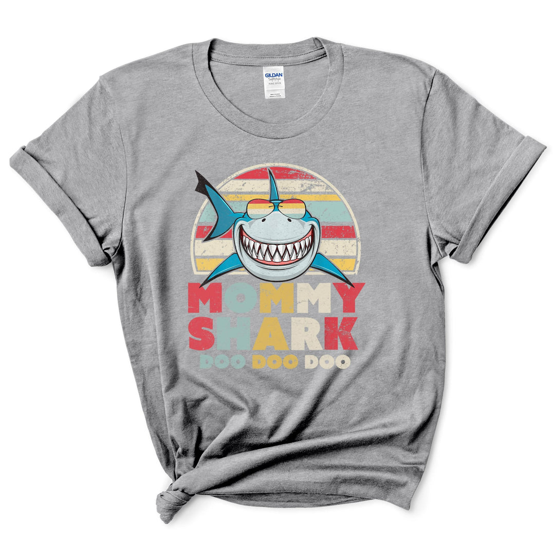 Vintage Mommy Shark Shirt