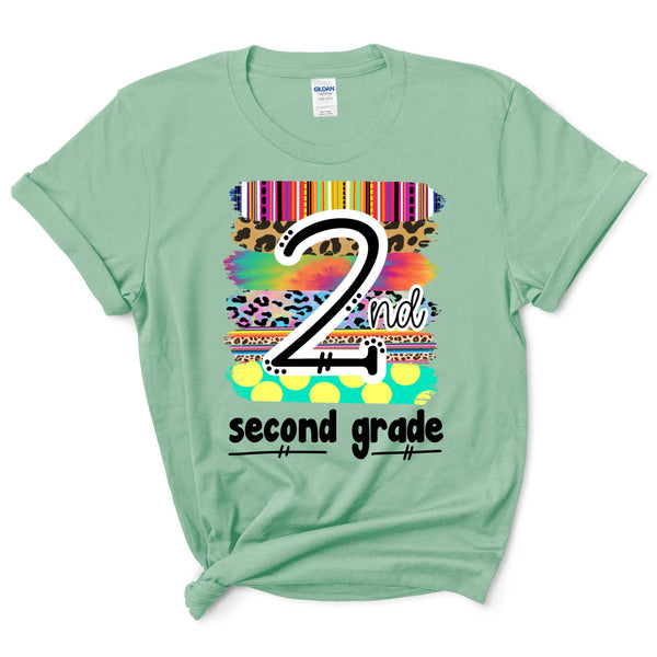 Second Grade Teacher Shirt