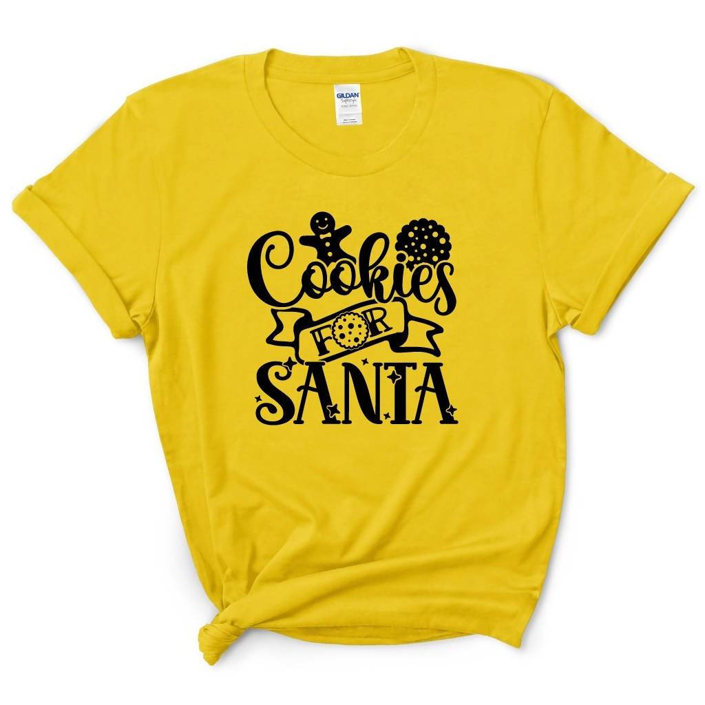 Cookies For Santa Christmas Shirt