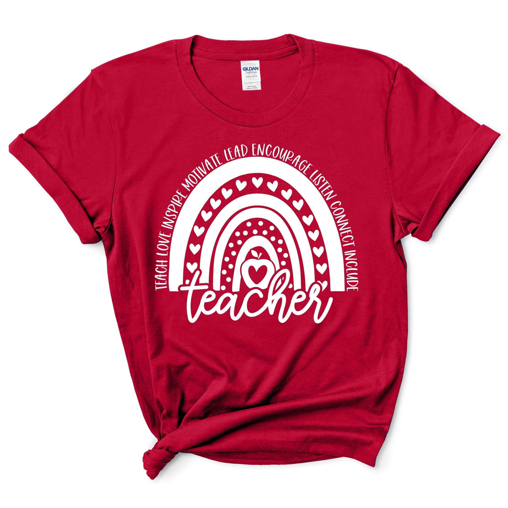 Rainbow Teacher Shirt
