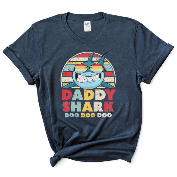 Vintage Daddy Shark Shirt