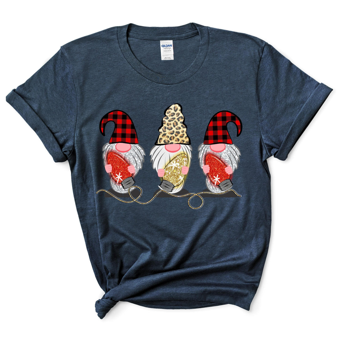 Gnomes with festoon lights