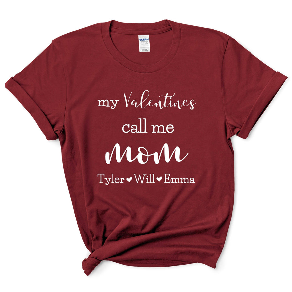 Custom Valentines Day Mom Shirt