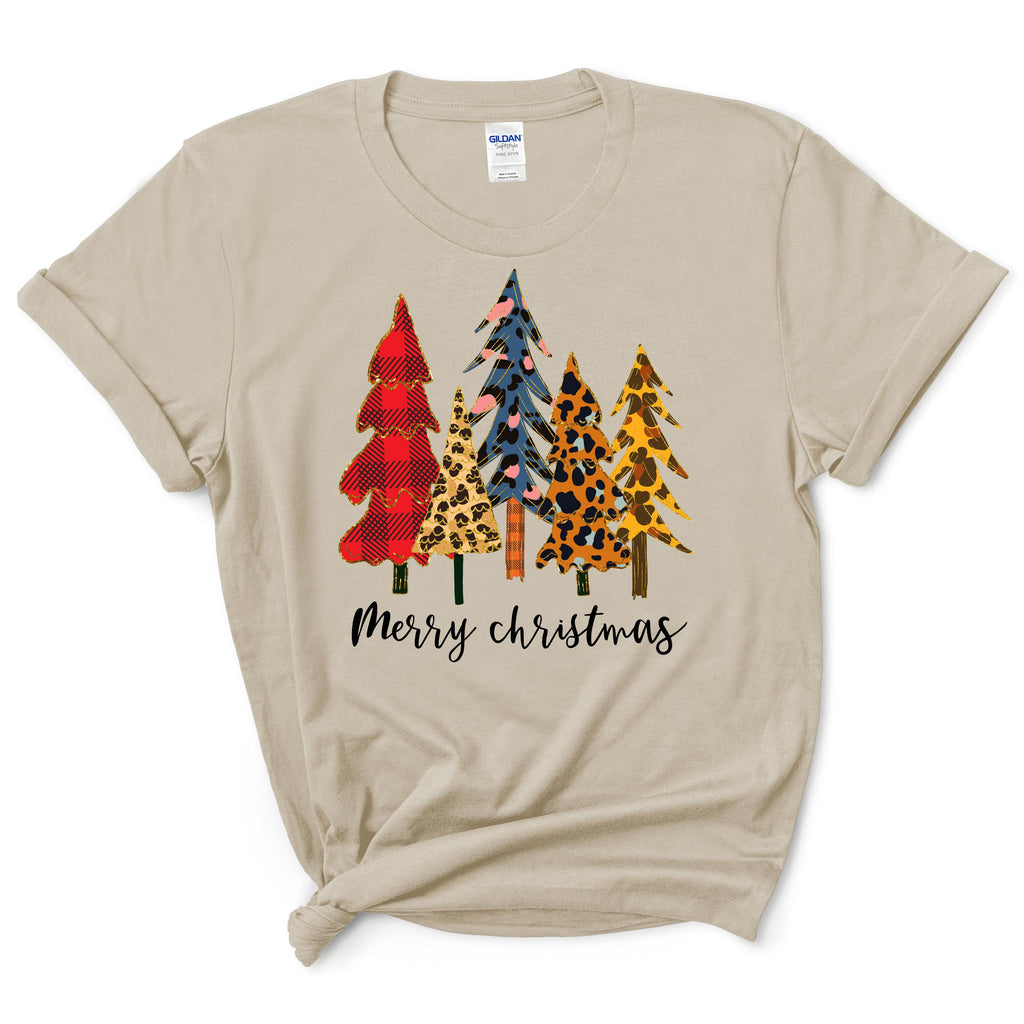 Merry Christmas Leopard Trees