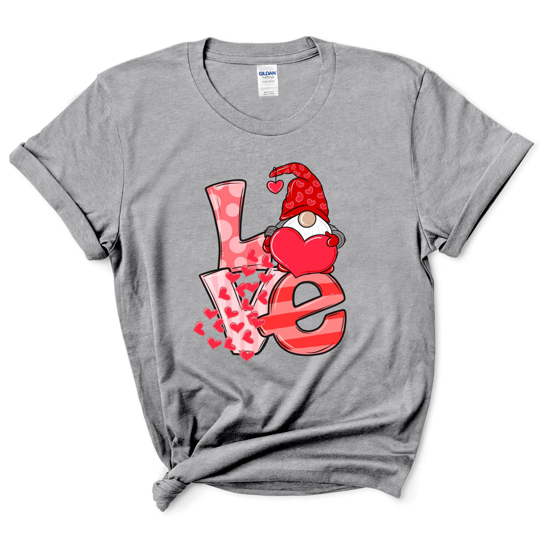 Valentines Day Gnome Love Shirt