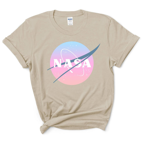 Pastel Nasa Logo Shirt