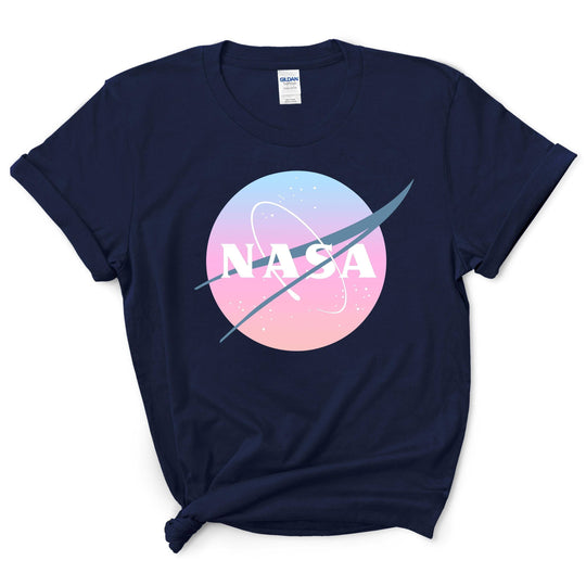 Pastel Nasa Logo Shirt