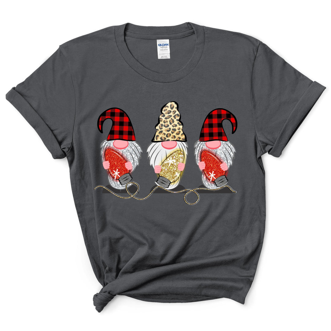 Gnomes with festoon lights