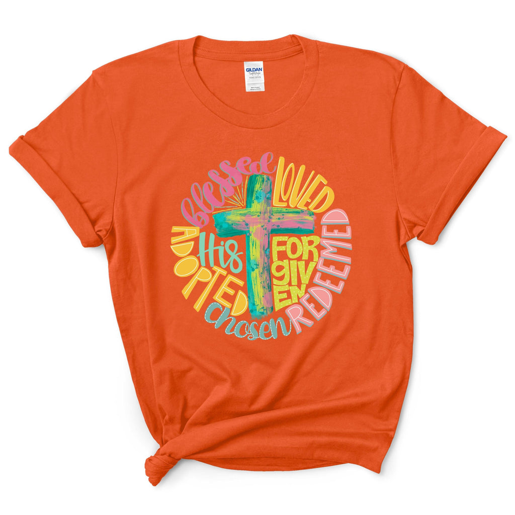 Watercolor Cross Shirt
